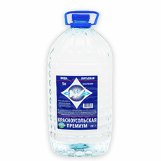 Вода Красноусольская премиум питьевая негазированная, 5л