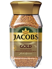 Кофе Jacobs Gold растворимый, 190г