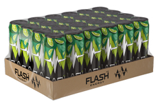 Энергетический напиток Flash Up Energy Lime Mint, 450мл x 24 шт