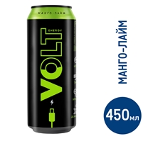 Энергетический напиток Volt Energy Манго-лимон, 450мл