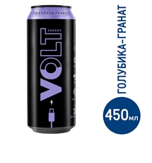 Энергетический напиток Volt Energy Голубика-гранат, 450мл