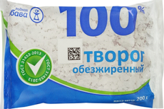 Творог Родная Любава обезжиренный, 200г