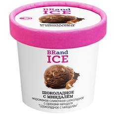Мороженое Brandice шоколадное с миндалем, 100мл