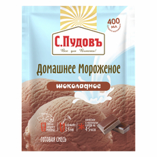 Смесь сухая С.Пудовъ мороженое домашнее шоколад, 70г