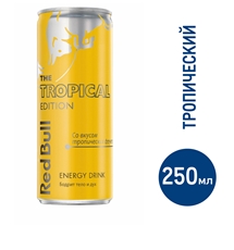 Энергетический напиток Red Bull Tropical, 250мл