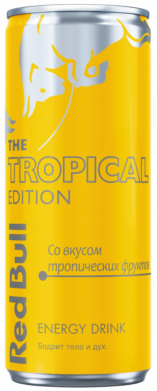 Энергетический напиток Red Bull Tropical, 250мл