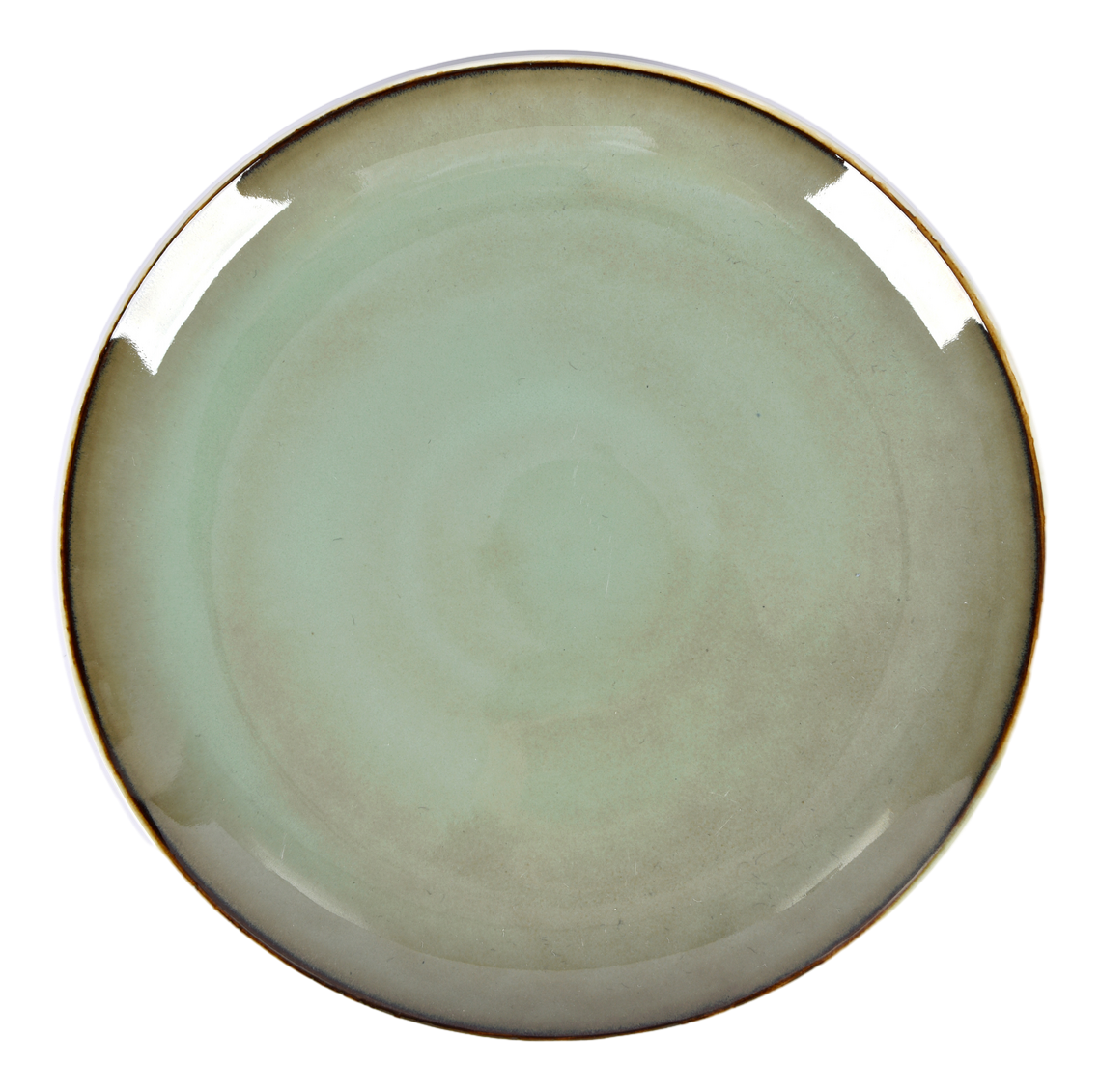 Тарелка Glaze olive обеденная, 26см