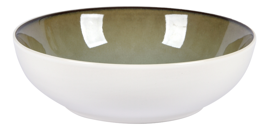 Изображение товара Салатник Glaze olive 17 см керамический с ярким дизайном пригоден для сервировки