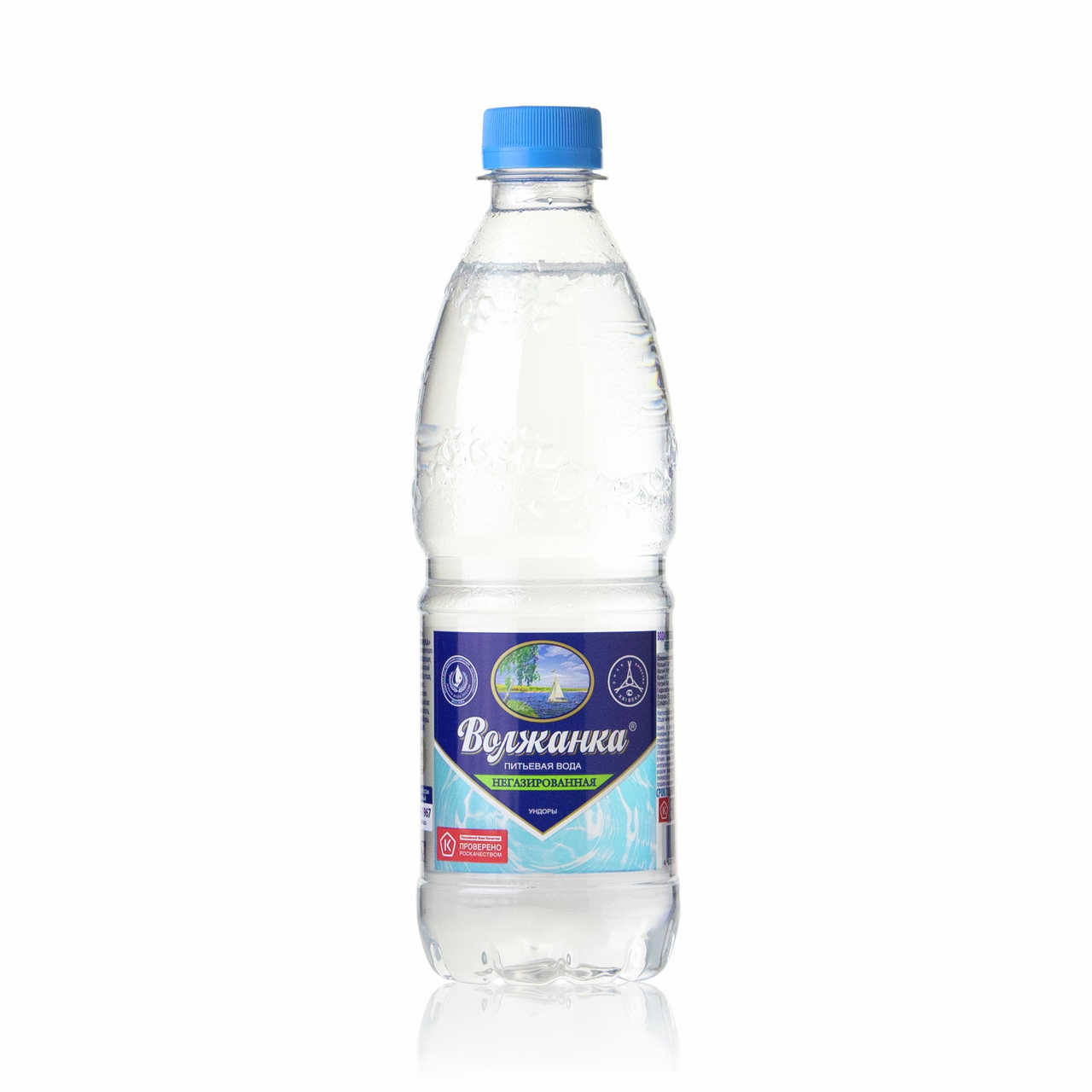 Изображение товара Вода Волжанка питьевая негазированная, 500мл