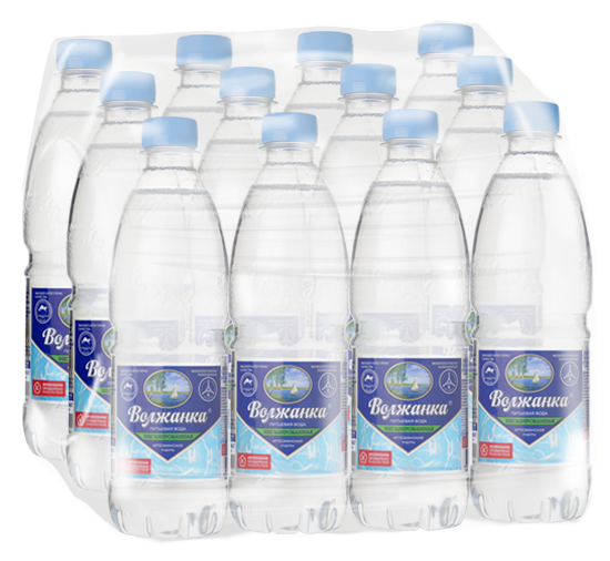 Изображение товара Вода Волжанка питьевая негазированная, 500мл x 12 шт