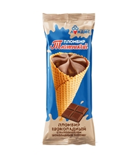 Мороженое Тюменский пломбир шоколад 15%, 90г