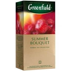 Чай Greenfield Summer Bouquet 25 пакетиков (2г x 25 пак), 50г х 2 шт
