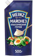 Майонез Heinz классический густой 67%, 500г