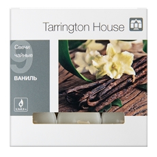 Tarrington House Свеча Чайная ароматическая Ваниль, 9шт