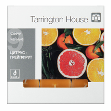 Tarrington House Свеча Чайная ароматическая Цитрус & грейпфрут, 9шт