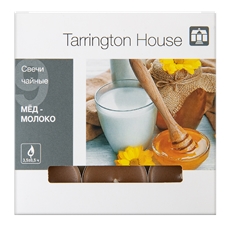 Tarrington House Свеча Чайная ароматическая Мед & молоко, 9шт