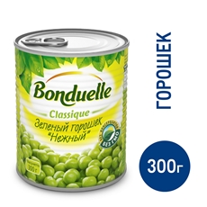 Горошек Bonduelle зеленый, 350мл