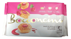 Печенье слоеное Vicenzi Bocconcini с малиновой начинкой, 90г