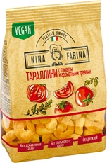 Тараллини Nina Farina с томатом и ароматными травами, 180г