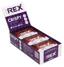 Хлебцы протеино-злаковые ProteinRex Crispy Шоколадный Брауни, 55г х 12 шт