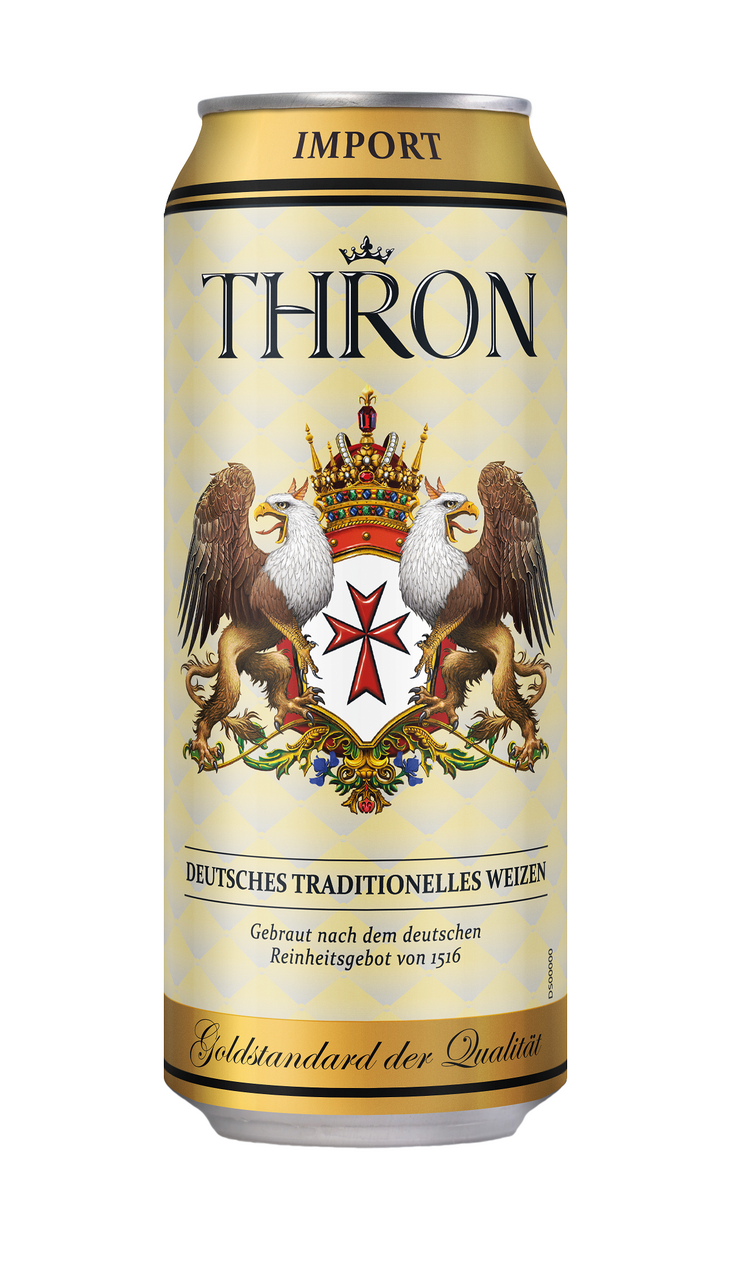 Изображение товара Пиво Thron Weizen светлое, 0.5л