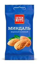 Миндаль Seven nuts жареный соленый, 50г