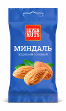 Миндаль Seven nuts жареный соленый, 50г