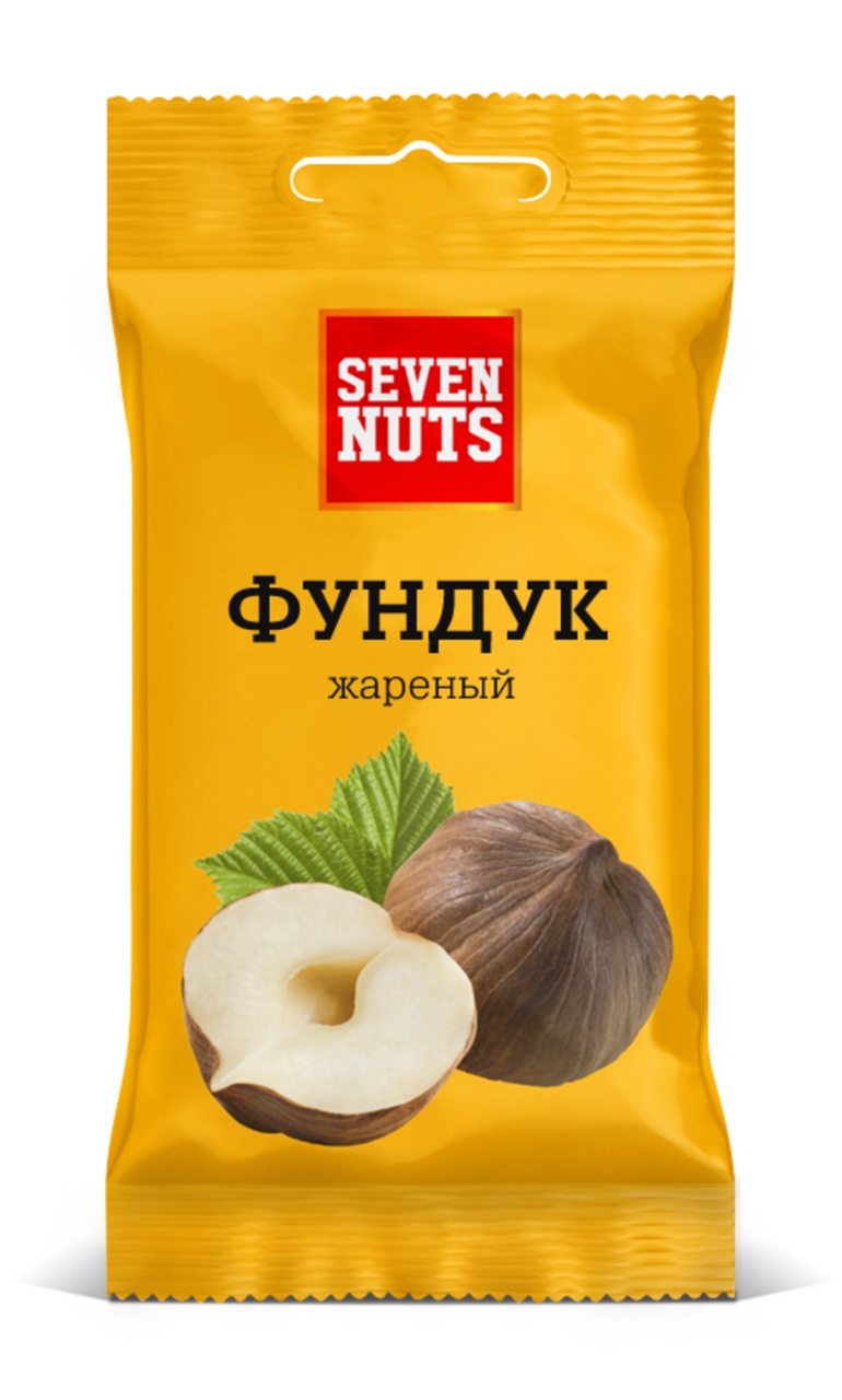 Фундук Seven nuts жареный, 50г купить с доставкой на дом и дачу, цены в  интернет-магазине