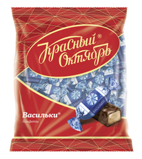 Конфеты Красный Октябрь Васильки шоколадные, 250г