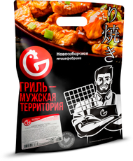 Крыло цыпленка-бройлера Новосибирская птицефабрика в маринаде Терияки, 1кг