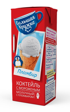 Коктейль молочный Большая кружка мороженое 3%, 200мл