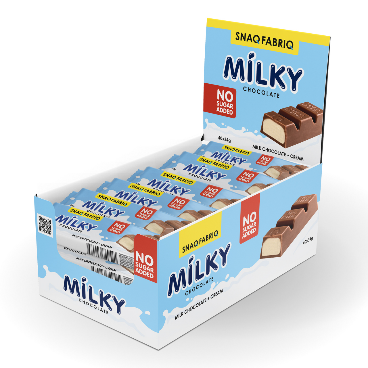 Милки без сахара. Шоколад Snaq Fabriq молочный со сливочной начинкой 34г. Snaq Fabriq Milky Chocolate (34г). Молочный батончик Milky Shaq faabriq. Милки без сахара шоколад.