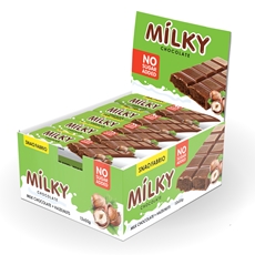 Шоколад молочный Snaq Fabriq Milky с шоколадно-ореховой пастой без сахара, 55г х 30 шт