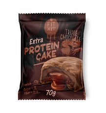 Печенье протеиновое Fit Kit EXTRA Protein Cake Тройной шоколад, 70г