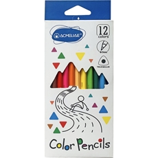 Набор карандашей Acmeliae акварельных цветных + кисточка, 12 цветов