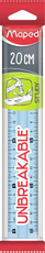 Линейка Maped Study Unbreakable упругая, 20см