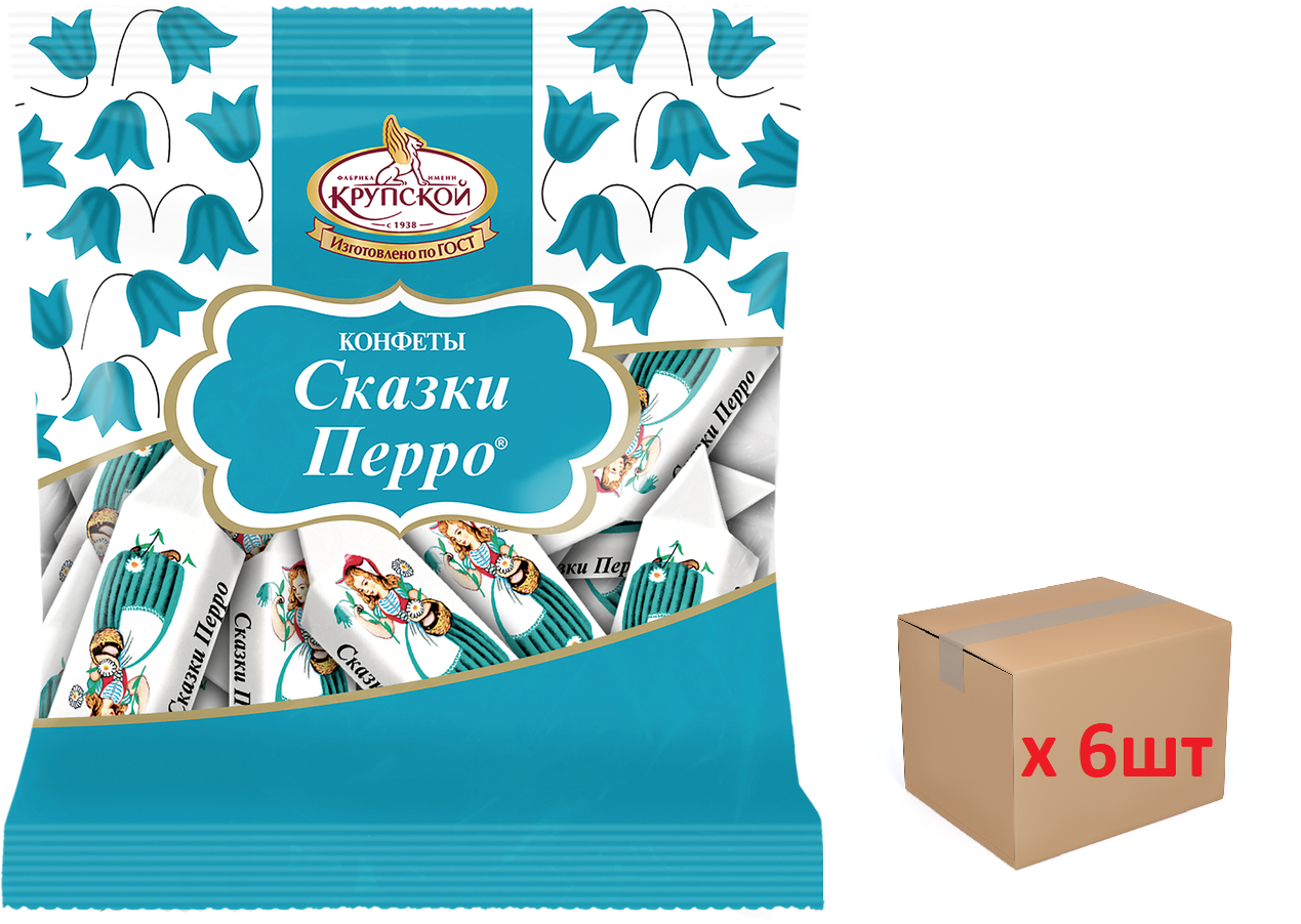 Конфеты Славянка Сказки Перро, 1кг x 6 шт купить с доставкой на дом ...