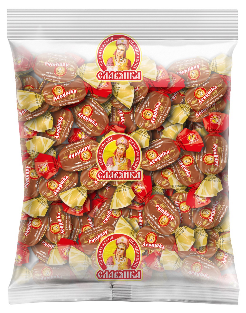 Конфеты Славянка Левушка шоколадный ирис, 1кг