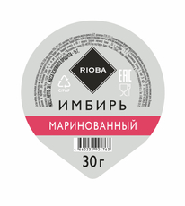 RIOBA Имбирь маринованный, 30г