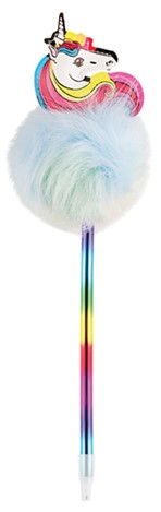 Изображение товара Ручка Meshu rainbow unicorn с синими чернилами