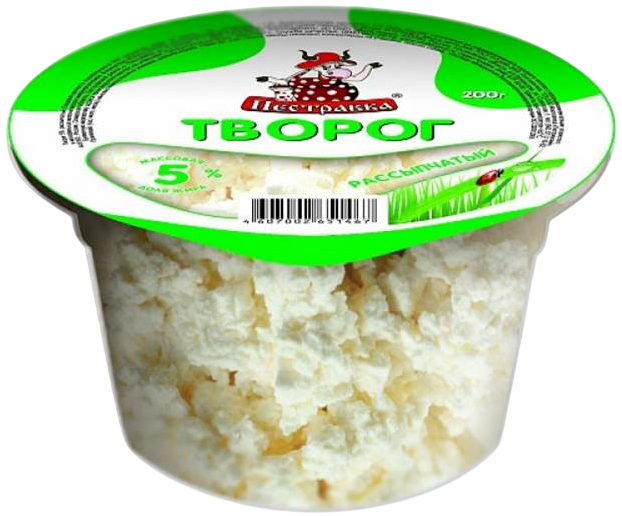 Творог рассыпчатый Пестравка 5%, 200г