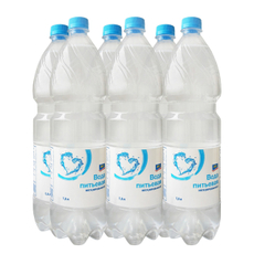aro Вода питьевая негазированная, 1.5л x 6 шт