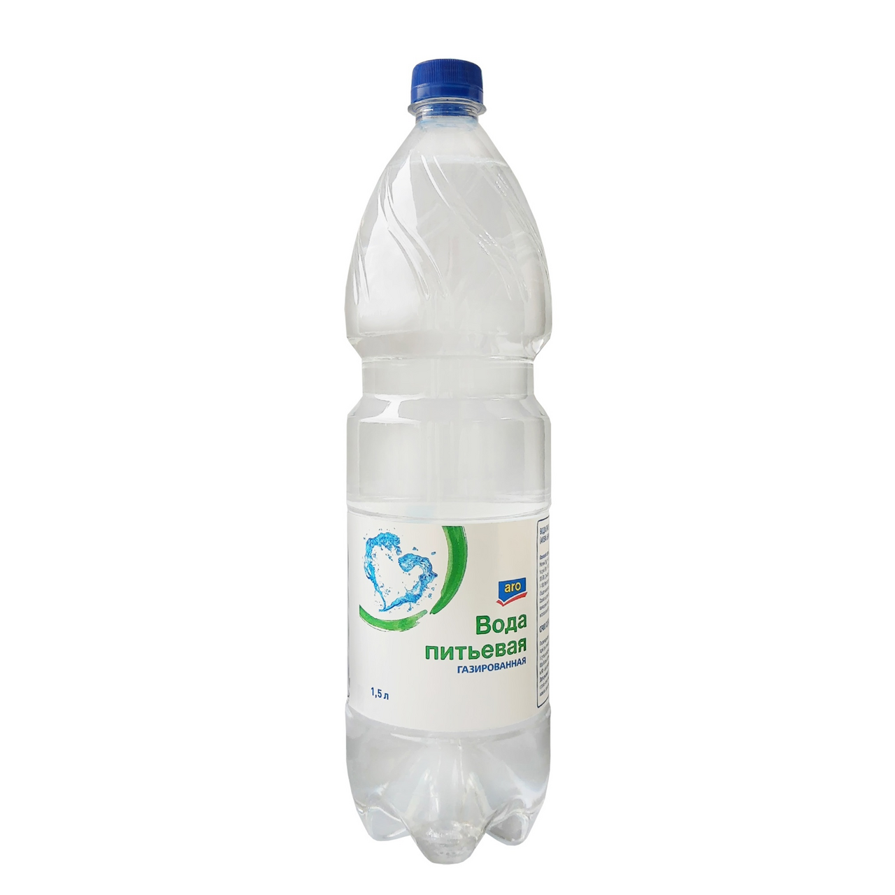 Изображение товара aro Вода питьевая газированная, 1.5л
