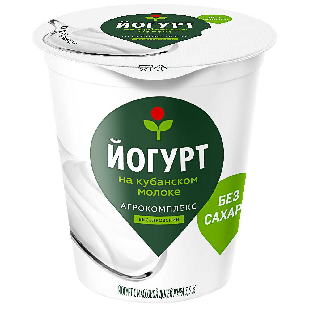 Йогурт Агрокомплекс 3.5%, 300г купить с доставкой на дом, цены в ...