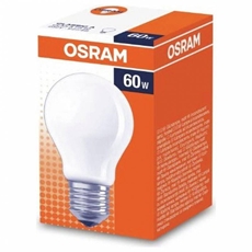 Лампа накаливания Osram стандартная Е27 60Вт матовая груша