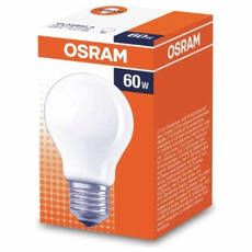 Лампа накаливания Osram стандартная Е27 60Вт матовая груша