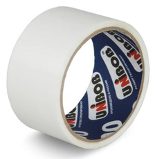 Лента Unibob клейкая цветная белая, 48 x 38см