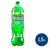 Напиток Frustyle газированный лимон-лайм, 1.5л