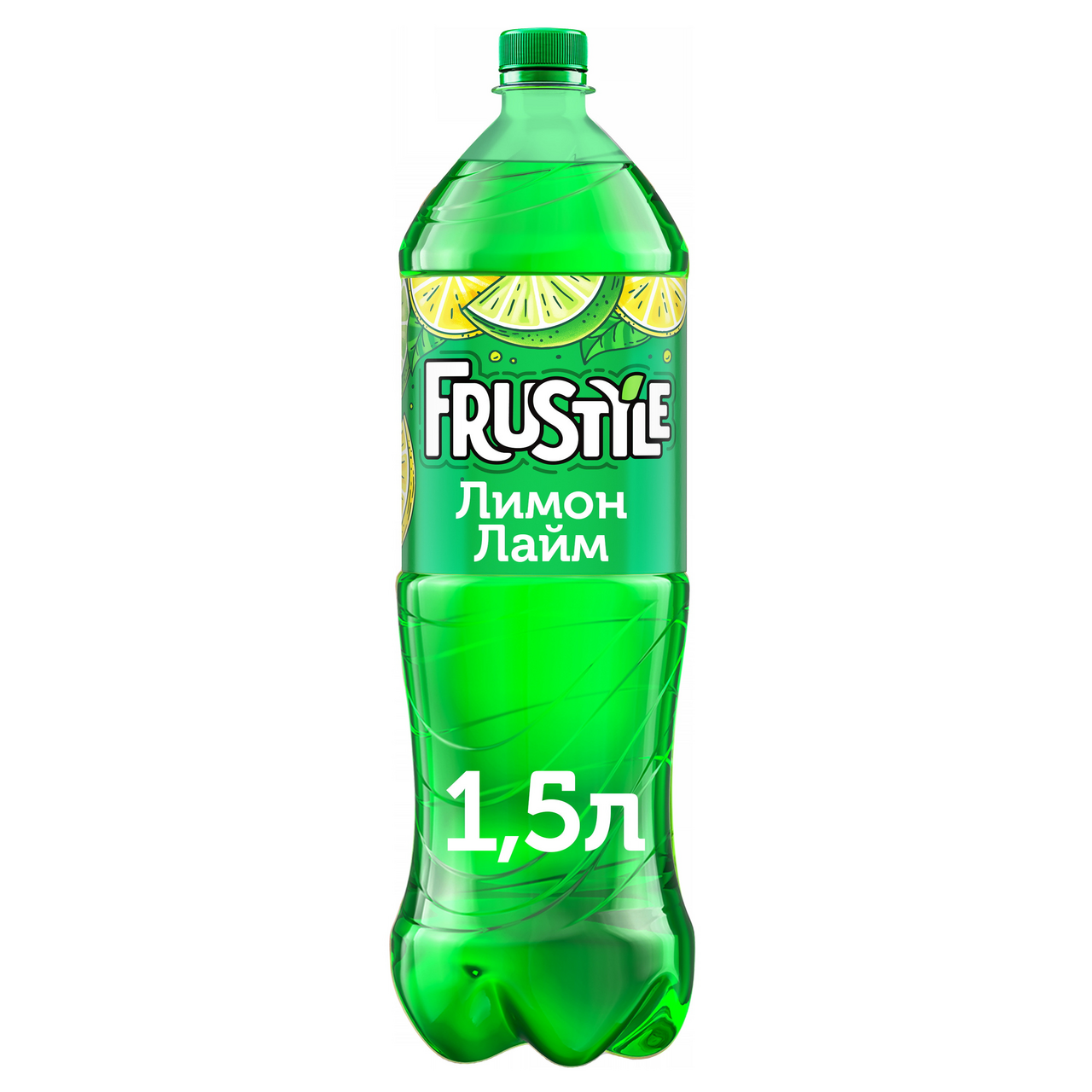 Изображение товара Напиток Frustyle газированный лимон-лайм, 1.5л