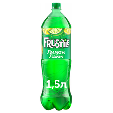 Напиток Frustyle газированный лимон-лайм, 1.5л